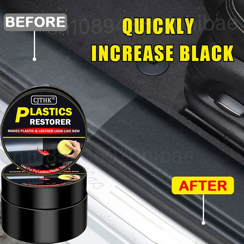 Automotive Plastic and Leather Restorer – Back-to-Black Gloss Treatment