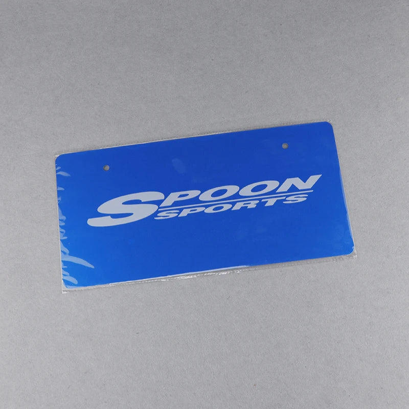 Spoon Sports-Style Japanese Decorative License Plate – Honda JDM