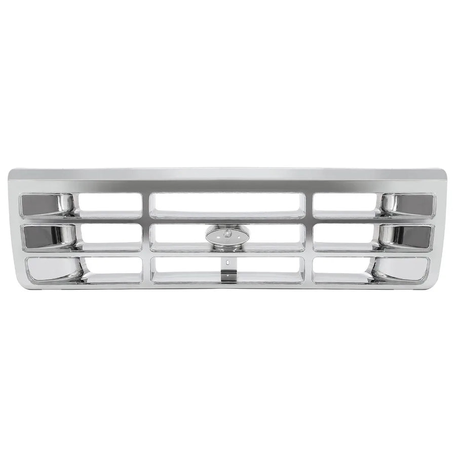 Chrome Front Grille for 1992–1997 Ford F-350/F-250/F-150