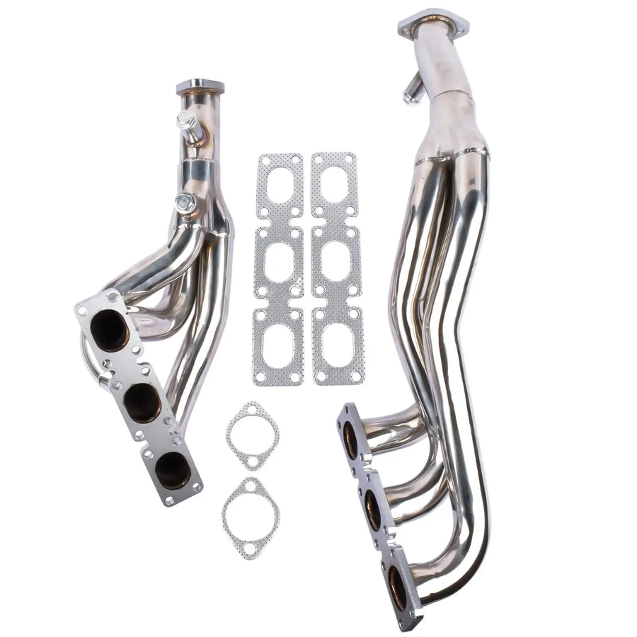 Stainless Exhaust Header Manifold for BMW 3 5 Series E46 E39 323 328 528 Z3 2.5L 2.8L 3.0L