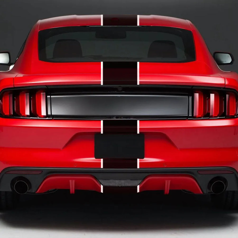 3-Piece Racing Stripe Kit for Ford Mustang – 390 × 40 cm