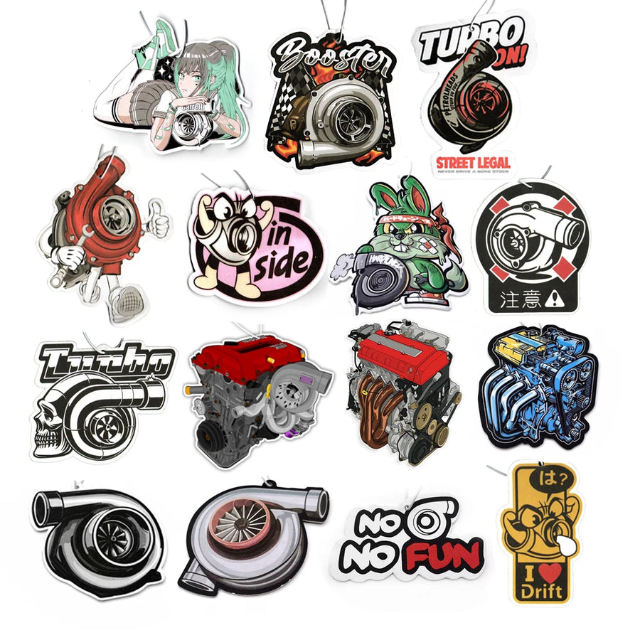 JDM Graphic Hanging Car Air Freshener