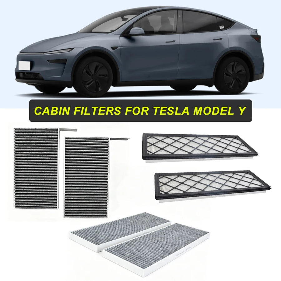 Cabin Air Filter Set for Tesla Model Y 2020-2025