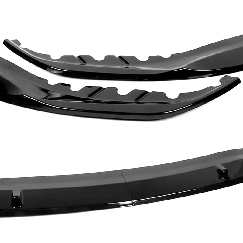 BMW 5 Series G30 M Sport Gloss-Black Front Bumper Lip – 2017–2020