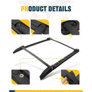 Roof Rack Side Rails & Crossbars for 2005–2023 Toyota Tacoma Double Cab