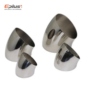 Universal 304 Stainless Steel 45-Degree Exhaust Pipe Elbow