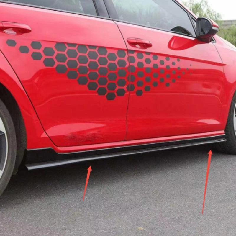 Side Skirt Extension Kit for Volkswagen Golf GTI R MK7.5 4DR 2012-2020
