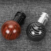 Universal Wood-Grain & Carbon-Fiber Shift Knob