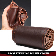 Universal Leather Car Steering Wheel Cover
