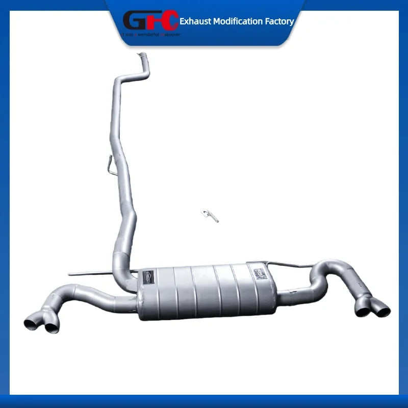 Stainless Steel Valved Cat-Back Exhaust System for BMW 740 2017-2021