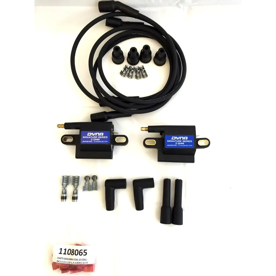 Dynatek DC3-2 Mini 3-Ohm Single-Output Ignition Coil with Wires