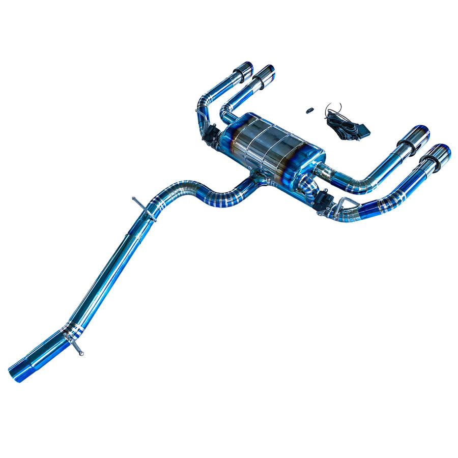 Titanium Alloy Catback Exhaust System for Audi S3 2.0T 2014-2023