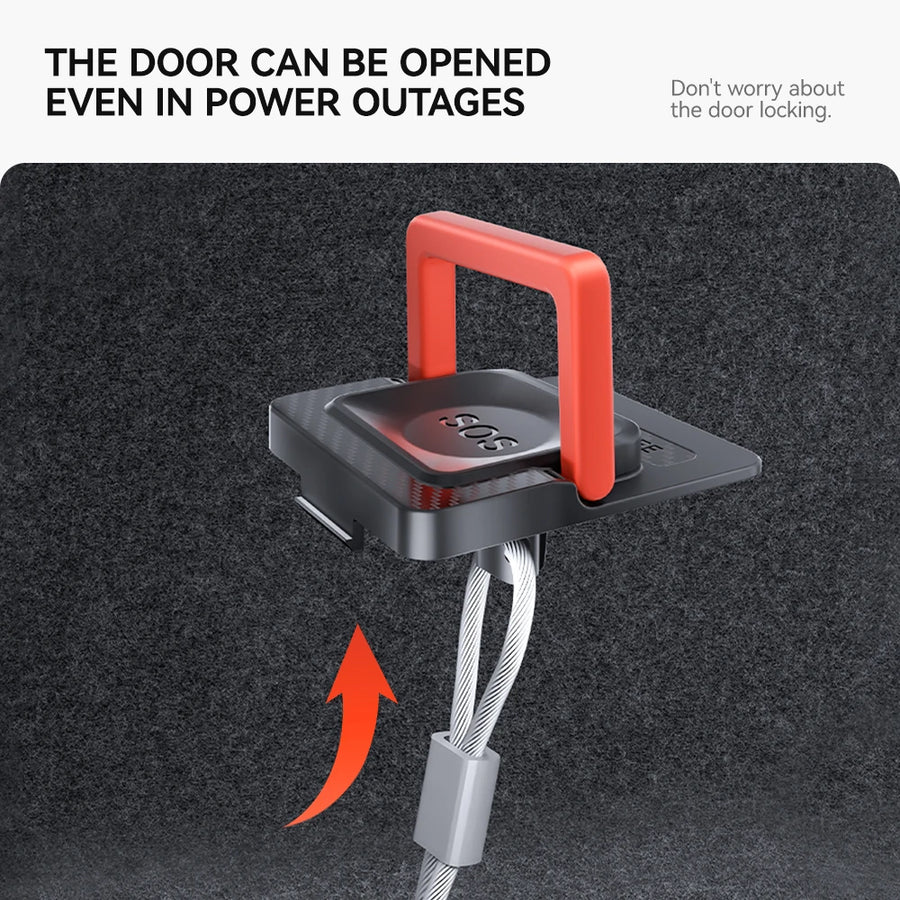 Emergency Rear Door Release Handle for Tesla Model 3/Y