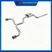 304 Stainless Steel Valved Cat-Back Exhaust System for Volkswagen Golf GTI MK7.5 MK8.5 2020-2025