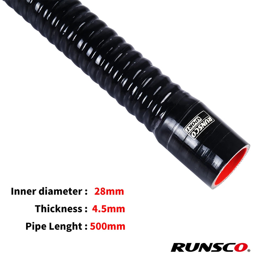 Universal Silicone Coolant & Intake Hose, 16-28mm