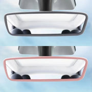 Silicone Rear View Mirror Protector Frame for Tesla Model 3 Y S X Center Console Interior Rearview