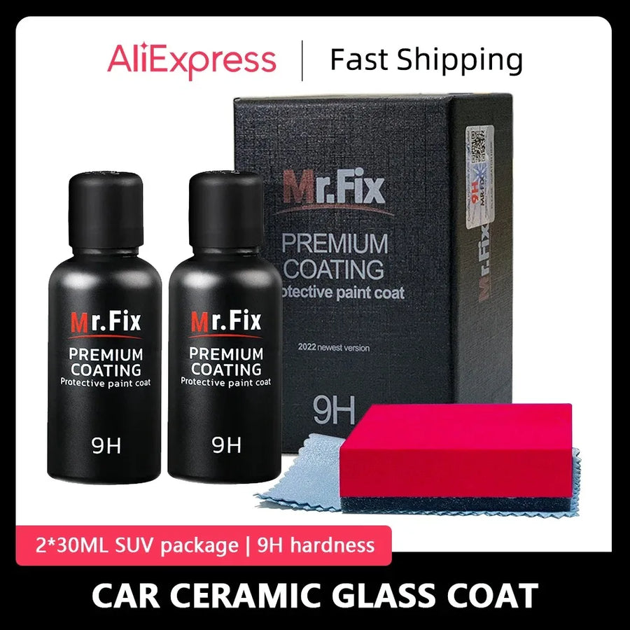 MR.FIX 9H Hydrophobic Ceramic Coating Kit – 30 mL