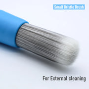 3-Piece Blue Car Interior Detailing Brush Set