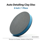 6-Inch Clay Decontamination Disc with 15 mm Foam Layer