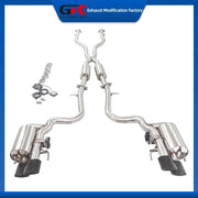 Titanium Alloy Valved Cat-Back Exhaust System for Lexus RC F GS F 2014-2024