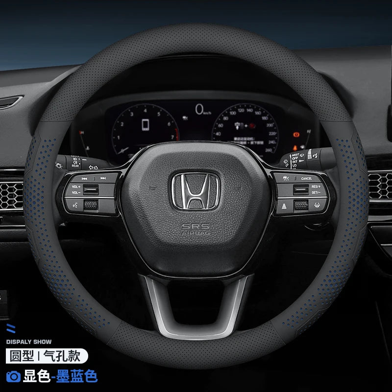 37-38CM Steering Wheel Cover for Honda Civic Accord CR-V HR-V Pilot City Jazz