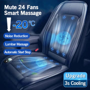 Universal 12V Ventilated Cooling Car Seat Cushion