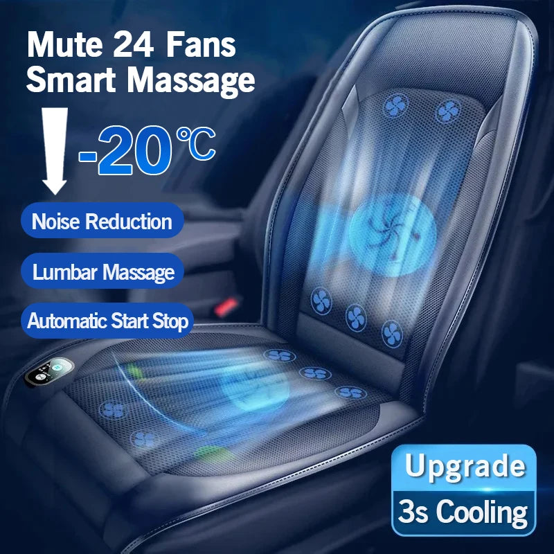 Universal 12V Ventilated Cooling Car Seat Cushion
