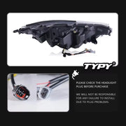 LED Headlight Assembly Set for 2020–2024