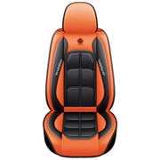 Universal Leather-look Car Seat Cover and Cushion Set
