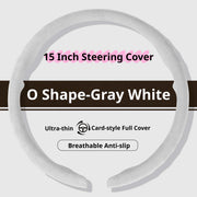 Suede 15 Inch Steering Wheel Cover