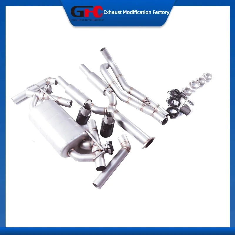 Stainless Steel Valved Cat-Back Exhaust System for Infiniti Q50 2.0T 2014-2024
