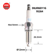Ngk Iridium Spark Plug for Mitsubishi
