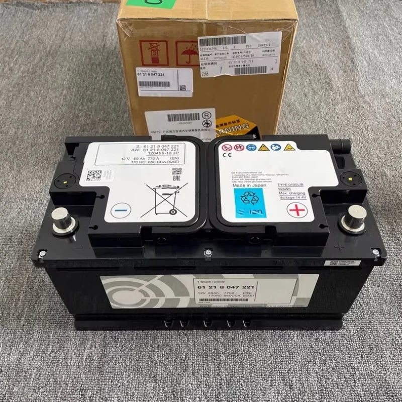 BMW Lithium-Ion Starter Battery - 61218047221/61217857133/61217854563
