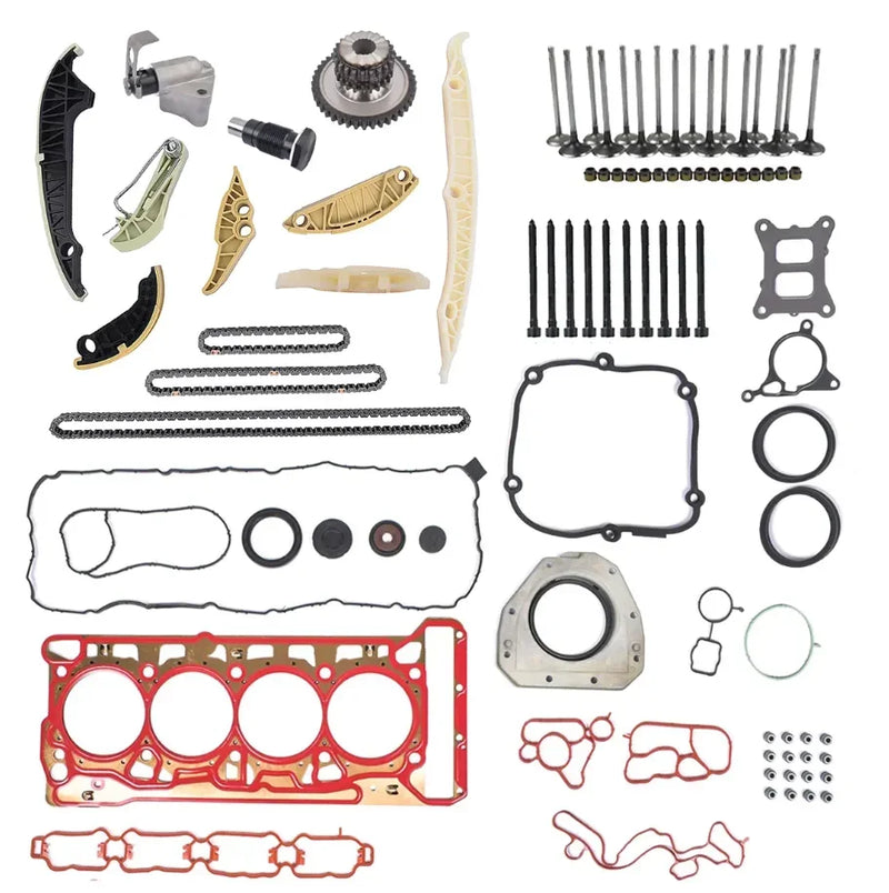 Timing Chain, Gasket & Valve Kit for Audi/VW 1.8T/2.0T