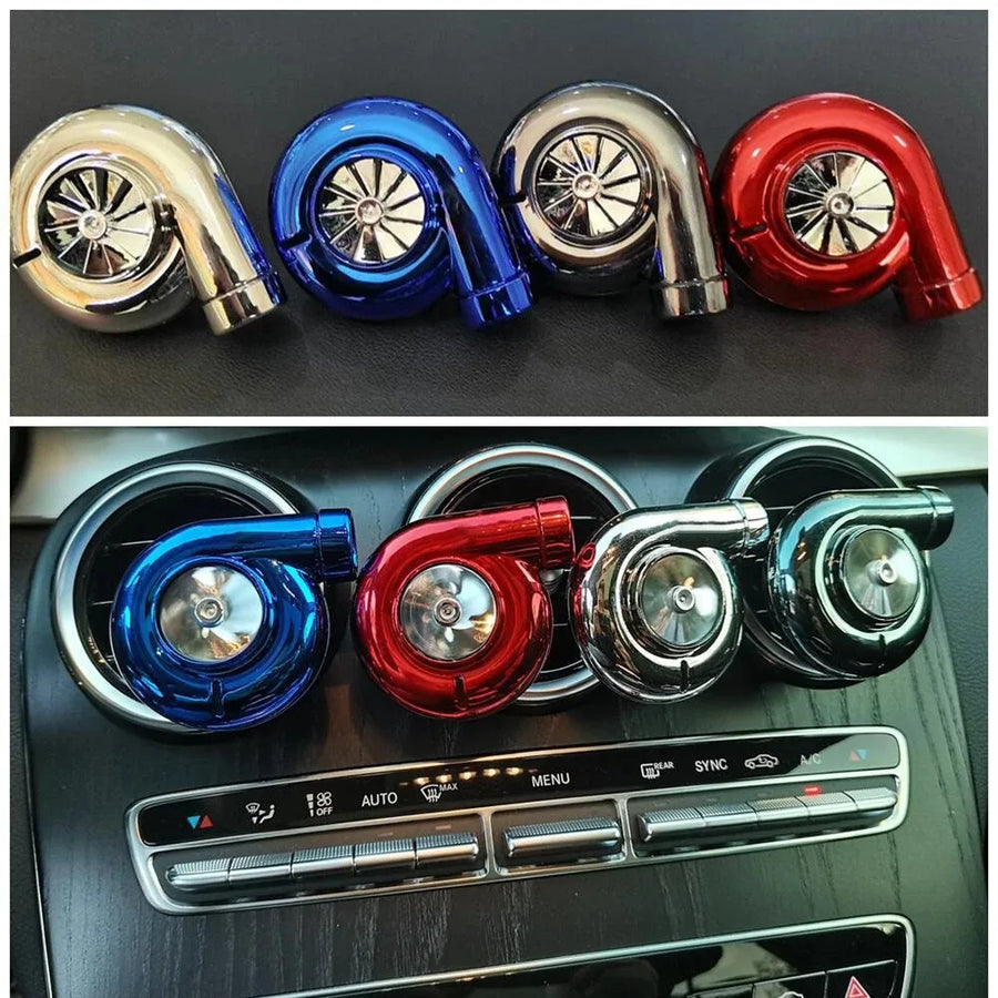 Clip-On Vehicle Air Freshener Ornament – Blue or Black