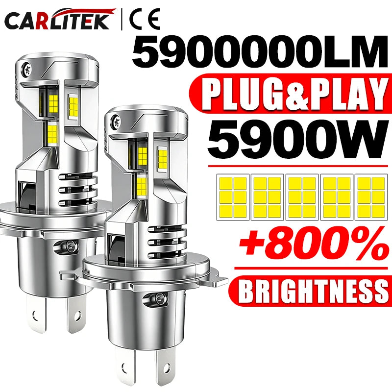 H4/H7 LED Headlight Bulb – CANBUS, Compact