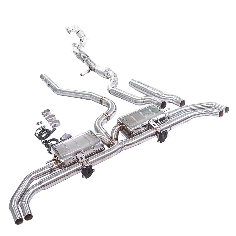 2019–2024 Audi Q3 2.0T 4WD stainless steel exhaust system, alternate product image