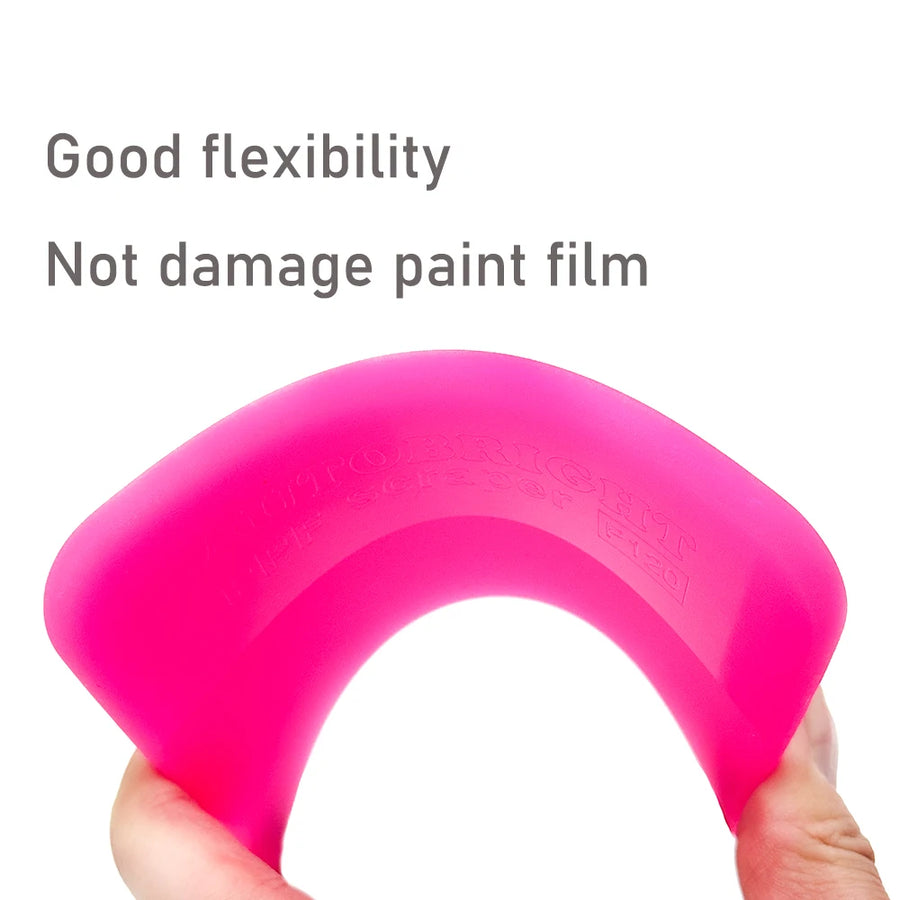 Flexible Pink PPF & Window Tint Squeegees