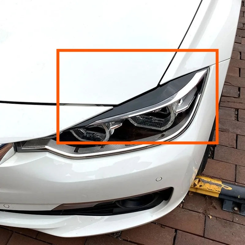 Headlight Eyebrow Trim for BMW 3 Series F30/F31 2012–2018