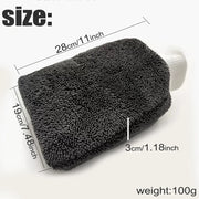 Twisted-Loop Microfiber Car Wash & Drying Mitt