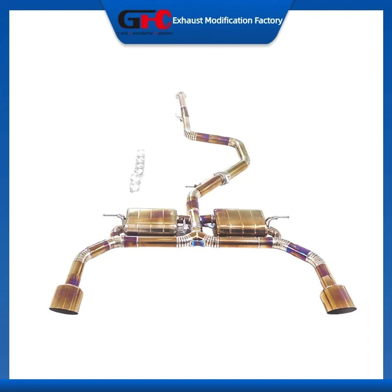 Titanium Alloy Valved Cat-Back Exhaust System for Hyundai Elantra N 2.0T 2024-2025