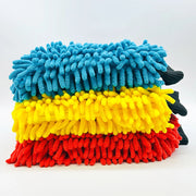 Extra-Thick Chenille Car Wash Mitt, 28 x 20 cm