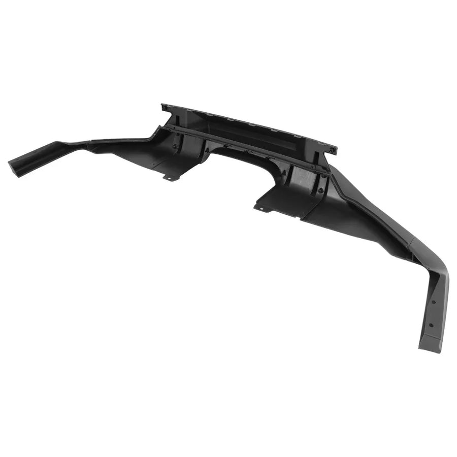Matte Black Shark-Fin Rear Diffuser for 2016–2021 Honda Civic Hatchback