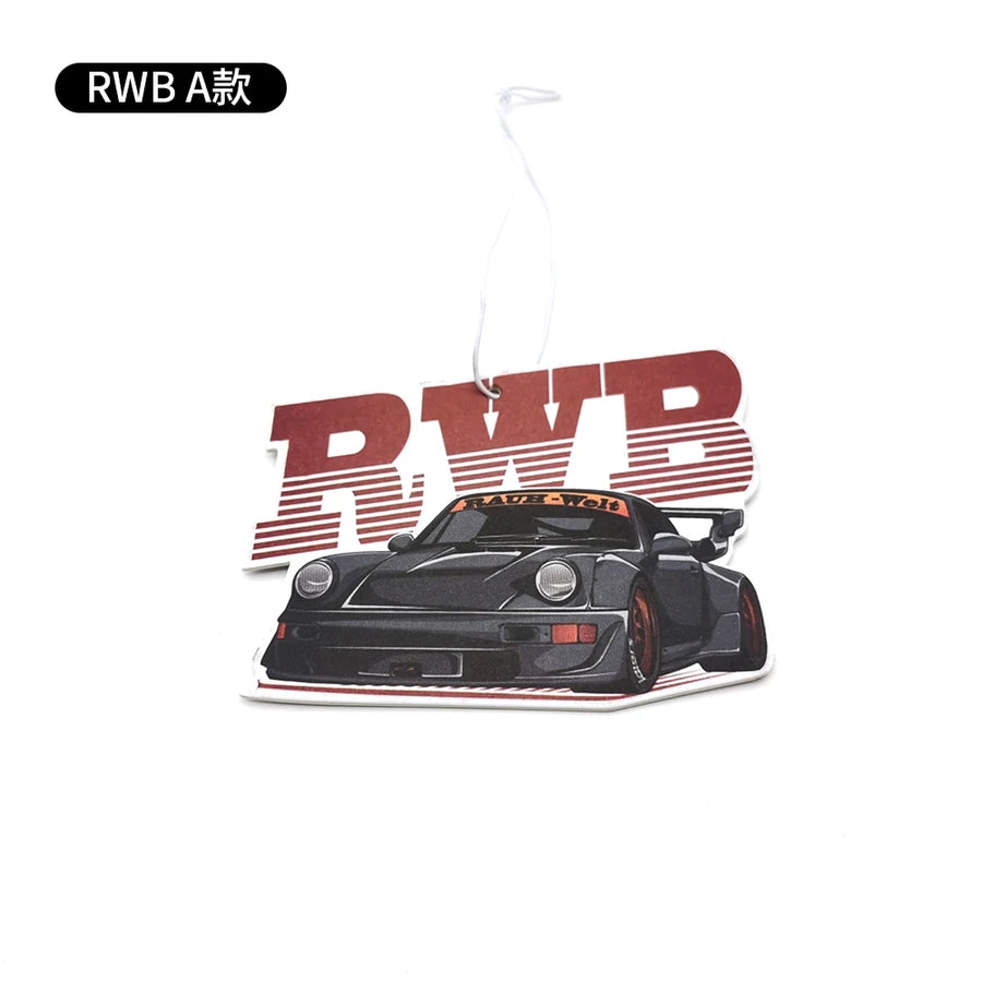 RWB-Style Hanging Car Air Freshener