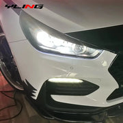 Headlight Eyebrow Trim Set for 2017–2020 Hyundai i30