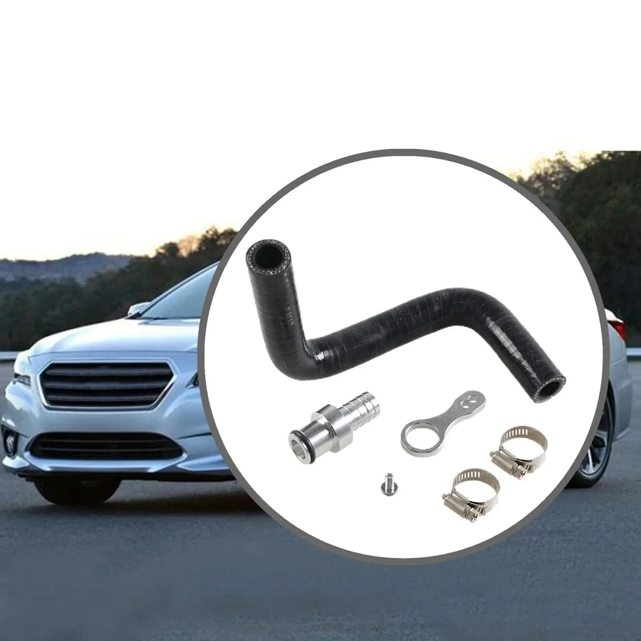 Coolant Bypass 6x Hose Leaking-Prevent Barb Adapter Black for Ram EGR 2009-2018 Dodge Ram Cummins