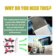Cabin Air Filter Set for Tesla Model Y 2020-2025