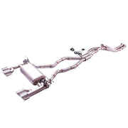 304 Stainless Steel Valved Cat-Back Exhaust System for BMW M3 M4 2014-2019