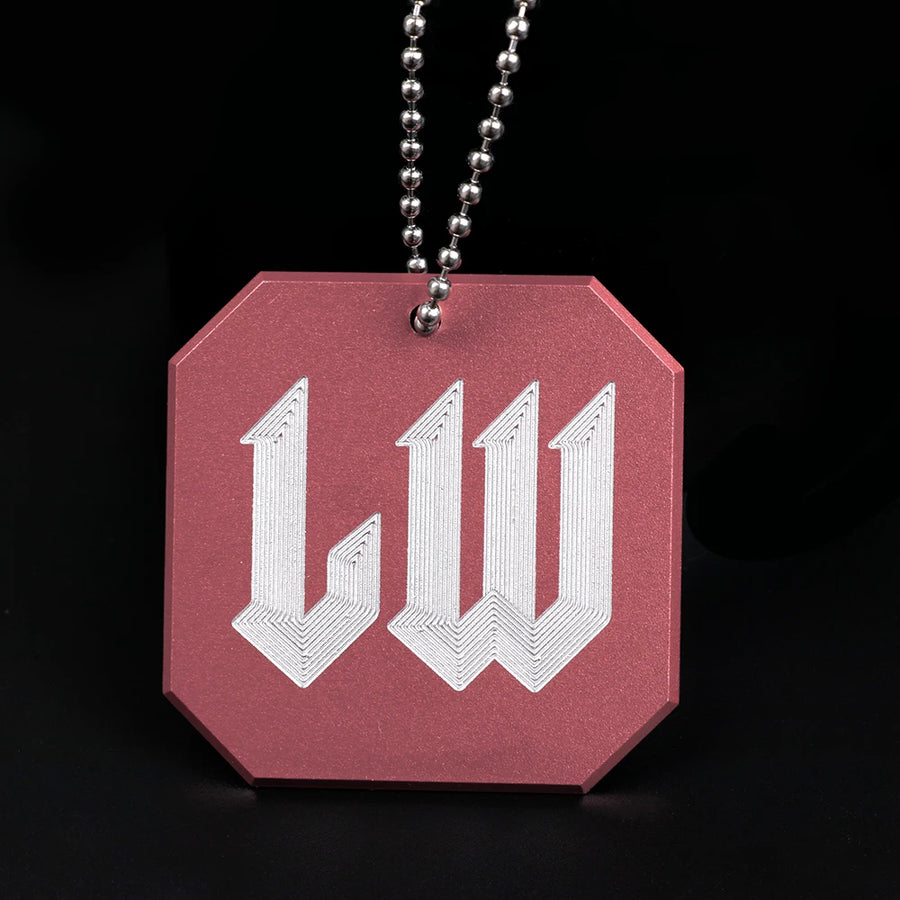 Likewise-Style Metal Shift Knob Emblem & Key Ring