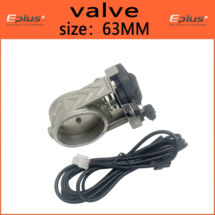 Universal Electric Exhaust Cutout Valve Kit, 76mm